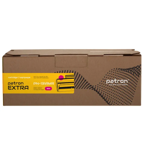 Картридж совместимый HP 131A (CF213A) пурпурный Extra Patron (PN-131AMR) - Фото 3