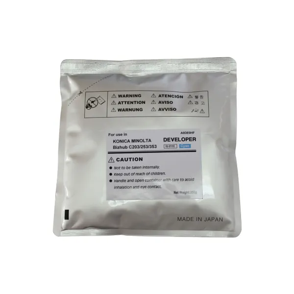 Девелопер Konica Minolta C200, IU-211C голубой CET (CET6824)