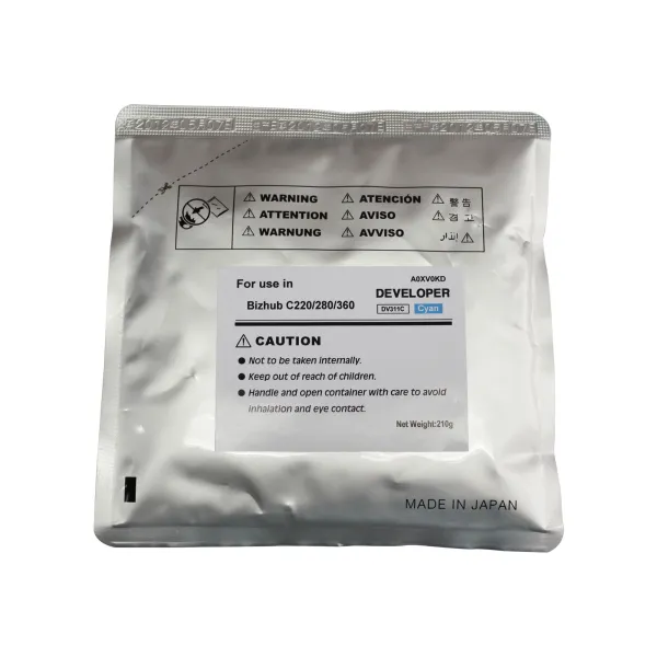 Девелопер Konica Minolta C220, DV311C голубой CET (CET8433)