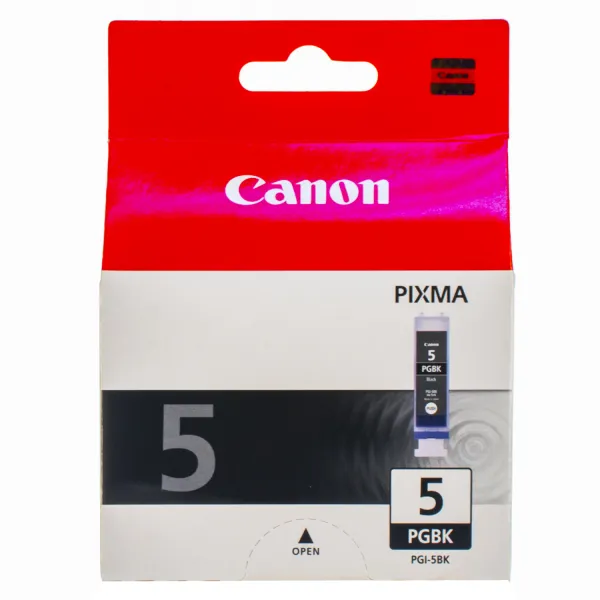 Картридж PGI-5Bk черный Canon (0628B001/0628B024) - Фото 2