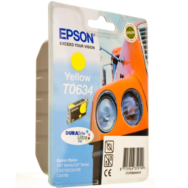 Картридж T06344A желтый Epson (C13T06344A10)