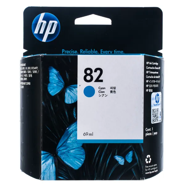 Картридж №82 голубой HP (C4911A) - Фото 5