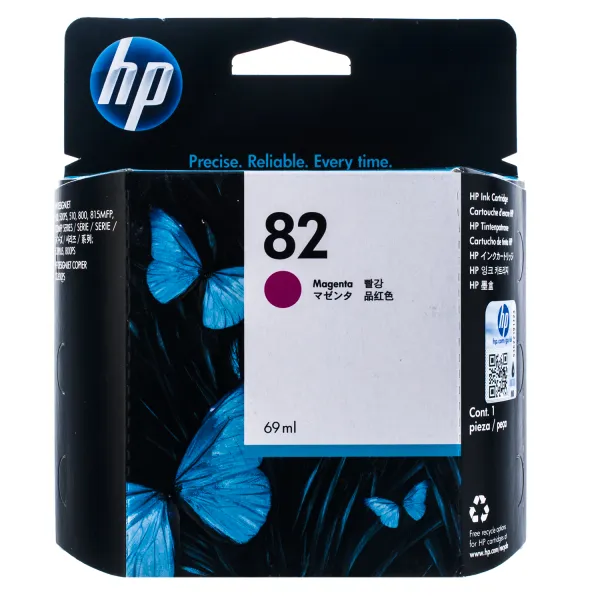 Картридж №82 пурпурный HP (C4912A) - Фото 3