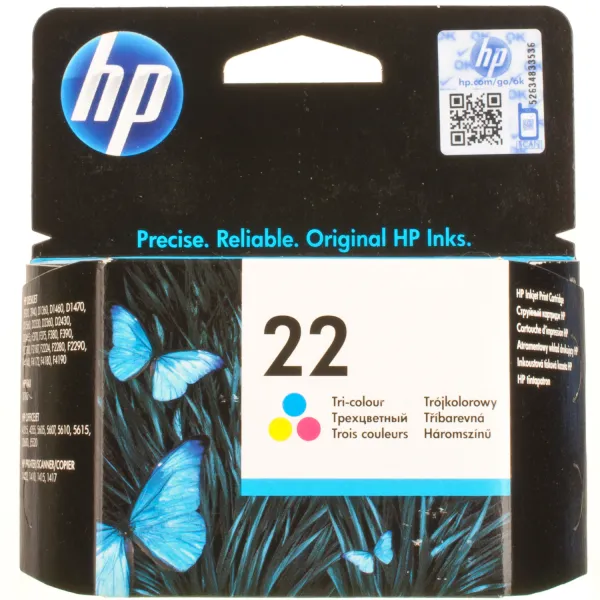 Картридж №22 кольоровий HP (C9352AE) - Фото 2