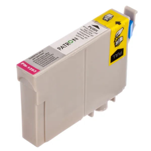 Картридж совместимый Epson T1293 (C13T12934011/C13T12934012) 380 стр, пурпурный Patron (PN-1293) - Фото 4