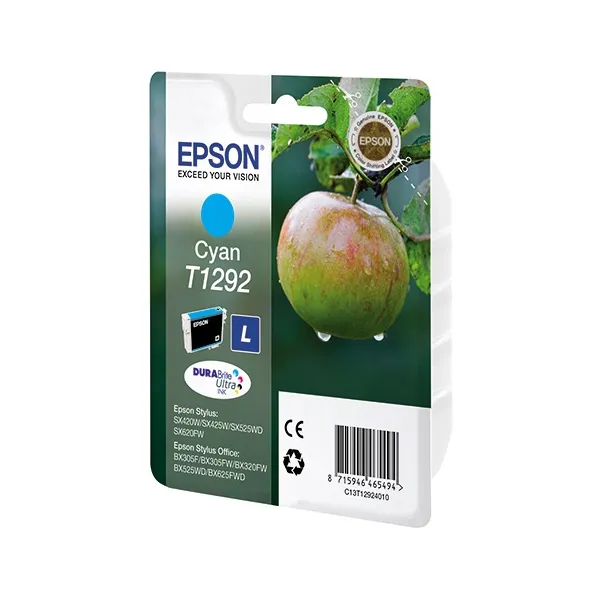 Картридж T12924 445 стр, голубой Epson (C13T12924011/C13T12924012)