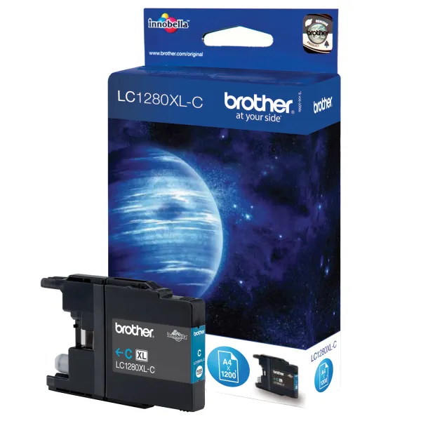 Картридж LC1280XLC голубой Brother (LC1280XLC) - Фото 2