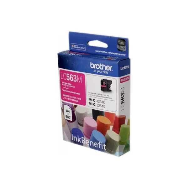 Картридж LC563M пупрпурный Brother (LC563M)