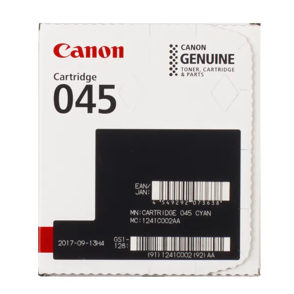 Картридж 045 голубой Canon (1241C002) - Фото 2