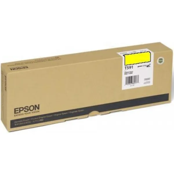 Картридж T591400 желтый Epson (C13T591400)