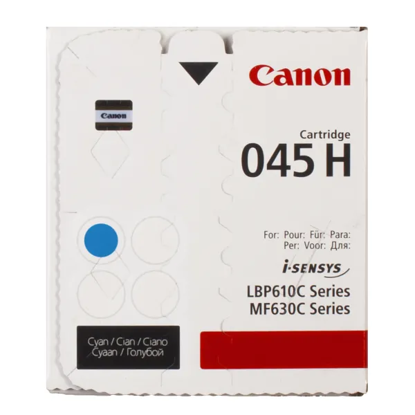 Картридж 045H голубой Canon (1245C002) - Фото 3