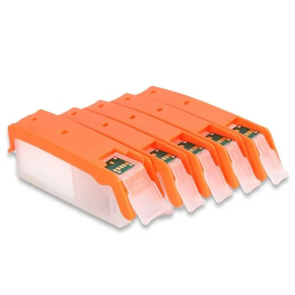 Комплект перезаправляемый картриджей Canon PGI-470PGBK+CLI-471BK/C/M/Y с авточипами, без чернил WHITE BOX