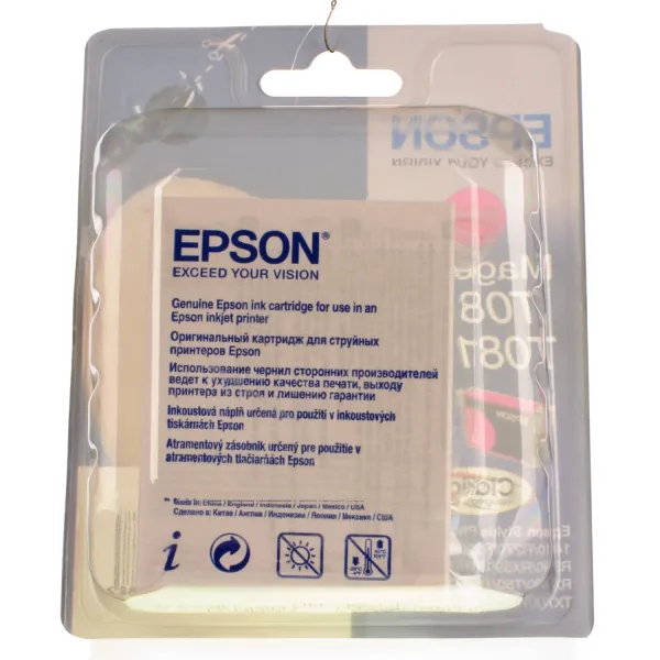 Картридж T08134A/T11134A пурпуровий Epson (C13T11134A10) - Фото 2