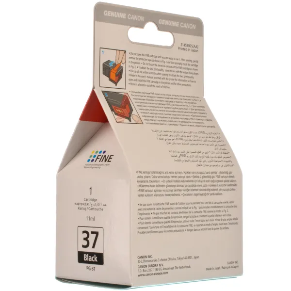 Картридж PG-37 черный Canon (2145B001/2145B005) - Фото 3