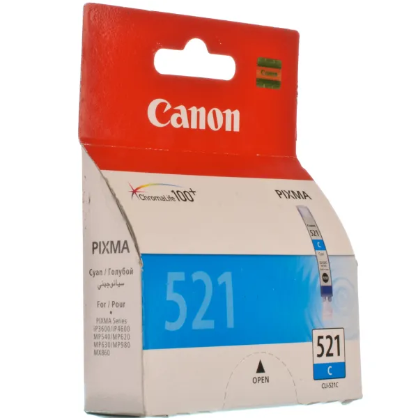 Картридж CLI-521C голубой Canon (2934B004/2934B006)