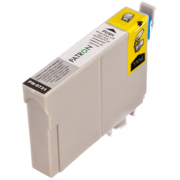 Картридж сумісний Epson T0731/T1051 490 арк, чорний Patron (PN-0731) - Фото 3