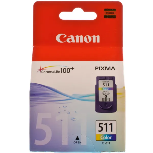 Картридж CL-511 кольоровий Canon (2972B001/2972B007) - Фото 5