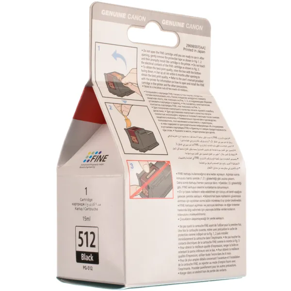 Картридж PG-512 черный Canon (2969B007) - Фото 3