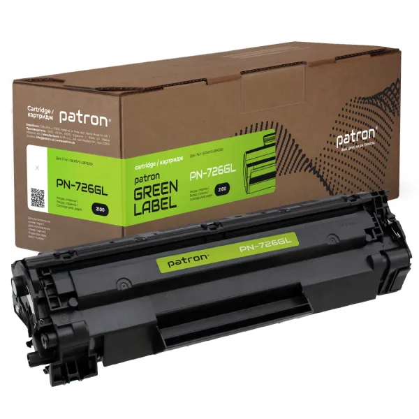 Картридж совместимый Canon 726 Green Label Patron (PN-726GL)