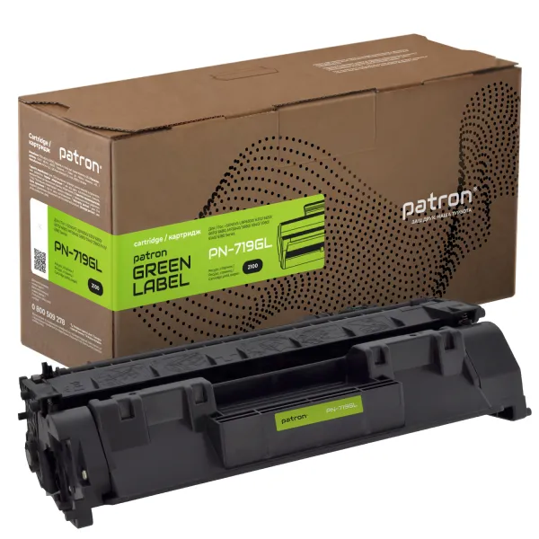 Картридж совместимый Canon 719 Green Label Patron (PN-719GL)