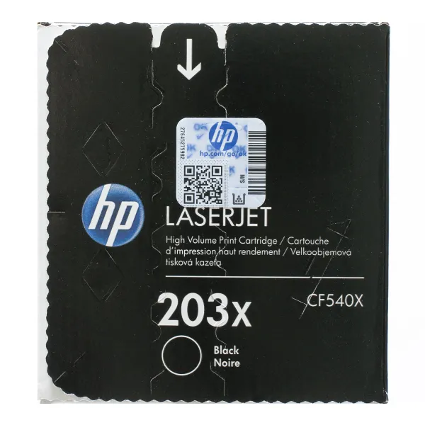 Картридж 203X чорний HP (CF540X) - Фото 2