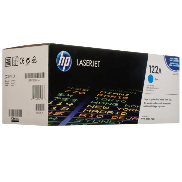 Картридж 122A голубой HP (Q3961A)