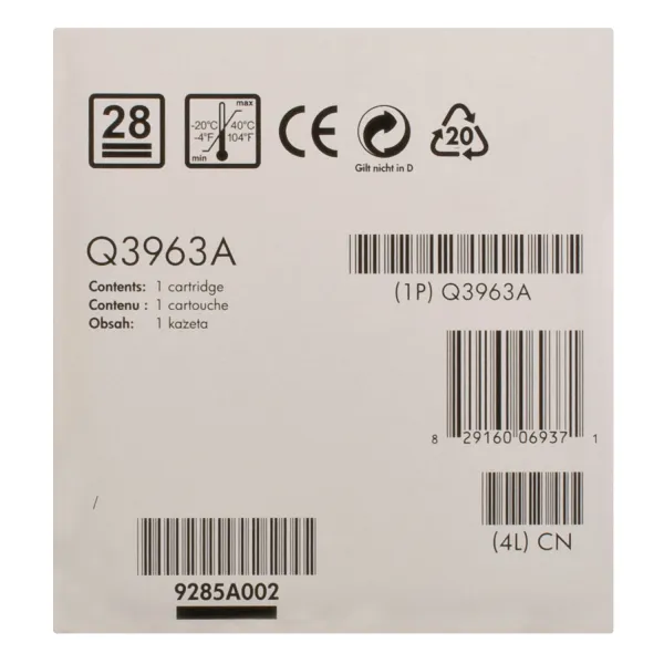 Картридж 122A пурпурный HP (Q3963A) - Фото 4