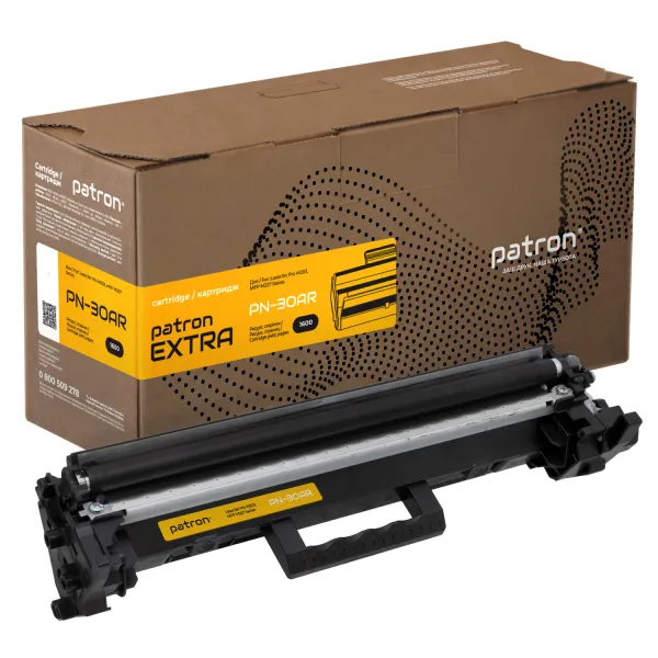Тонер-картридж совместимый HP 30A (CF230A) Extra Patron (PN-30AR)