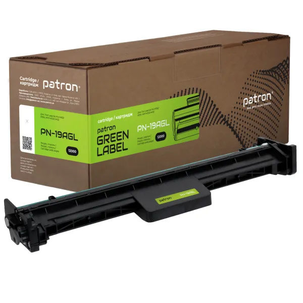 Драм-картридж совместимый HP 19A (CF219A) Green Label Patron (PN-19AGL)