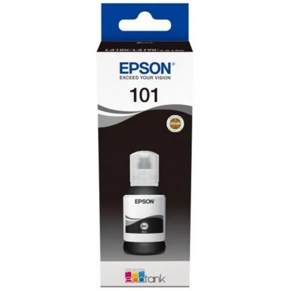 Чернила 101 черные, 127 мл Epson (C13T03V14A)
