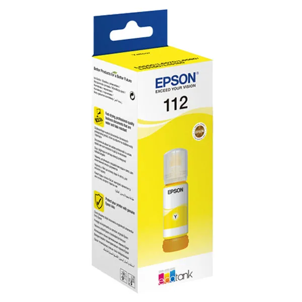 Чернила 112 Y 70 мл желтые Epson (C13T06C44A)
