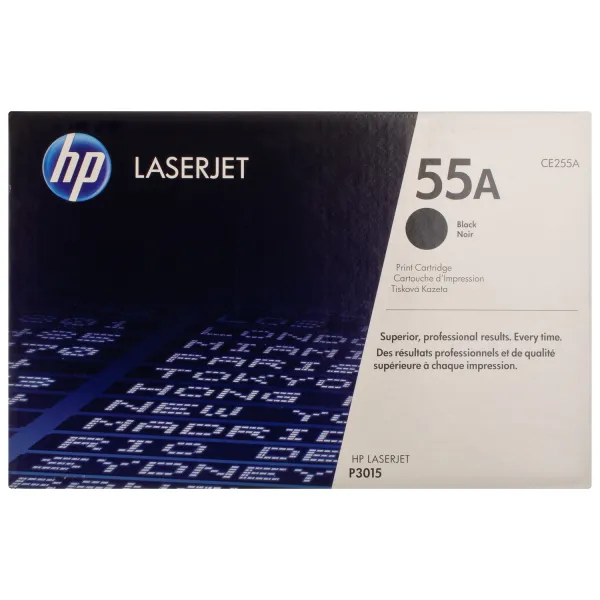 Картридж 55A черный HP (CE255A) - Фото 3