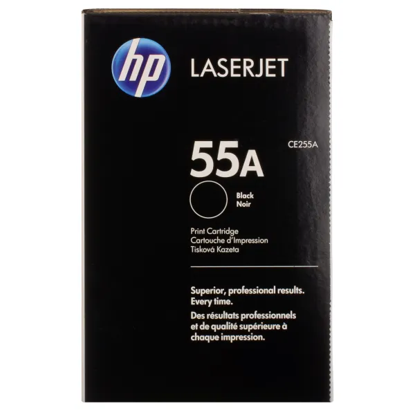 Картридж 55A черный HP (CE255A) - Фото 4