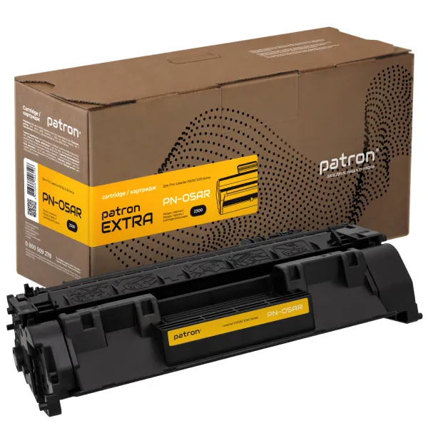 Картридж сумісний HP 05A (CE505A) Extra Patron (PN-05AR)