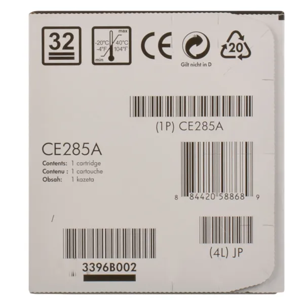 Картридж 85A черный HP (CE285A) - Фото 3