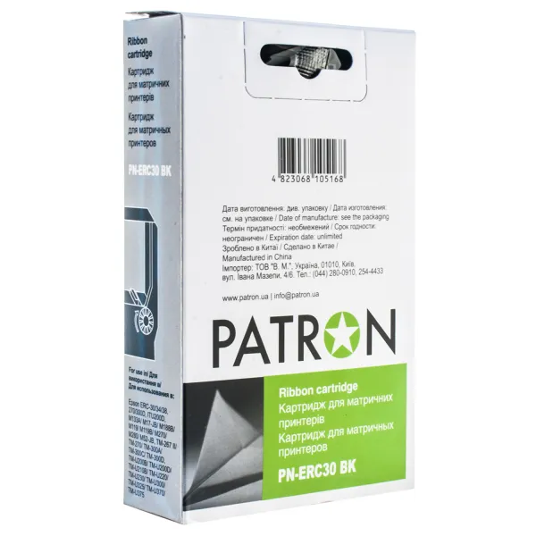 Картридж совместимый Epson ERC-30 черный Patron (PN-ERC30 BK) - Фото 5