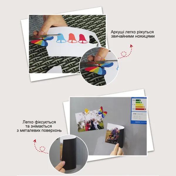 Фотобумага магнитная глянцевая 660 г/м2 (0.31 мм), 10x15 см, 5 л Everyday Barva (IP-MAG-CE-331) - Фото 4