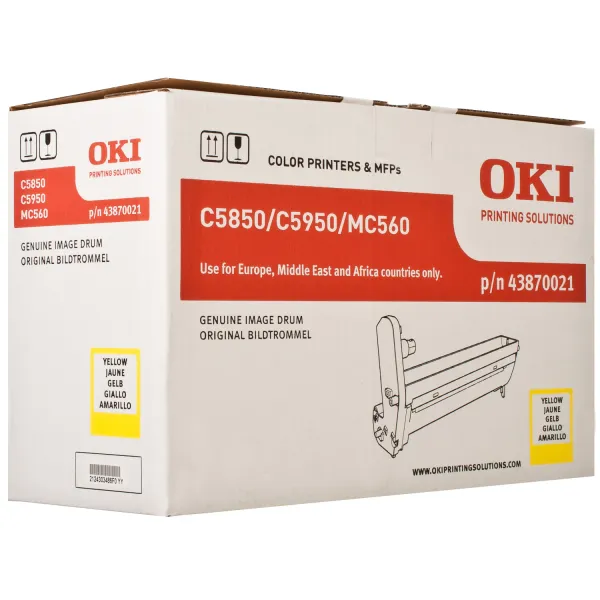 Драм-картридж C5850_5950 жовтий Oki (43870021)