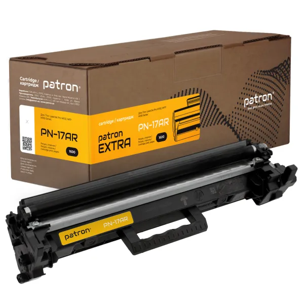 Тонер-картридж совместимый HP 17A (CF217A) Extra Patron (PN-17AR)