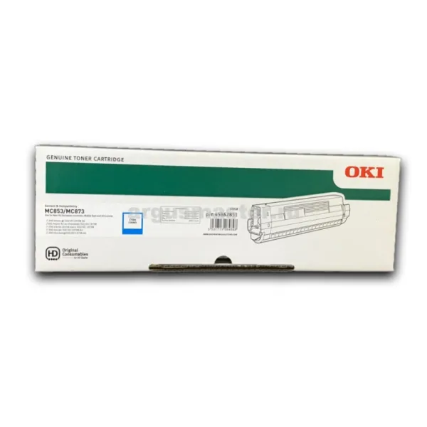 Тонер-картридж MC853/873 блакитний Oki (45862851/45862839)