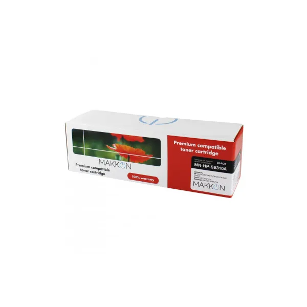 Картридж совместимый HP LJ CE310A черный Makkon (SE310A)