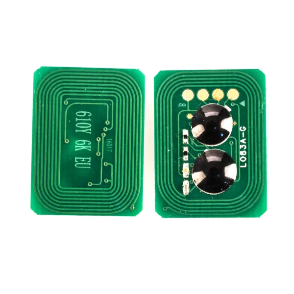 Чип Oki C610 6K, блакитний Everprint (CHIP-OKI-C610-CY)