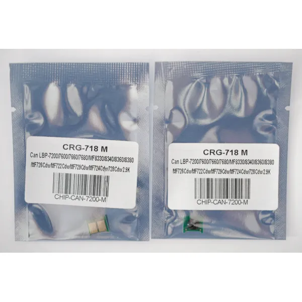 Чип Canon 718 2,9K, пурпуровий Everprint (CHIP-CAN-7200-M) - Фото 2