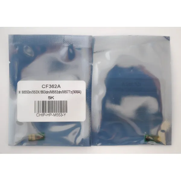 Чип HP CLJ M553, CF362A 5K, жовтий Everprint (CHIP-HP-M553-Y) - Фото 2