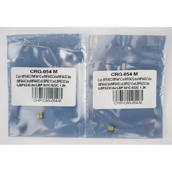 Чип Canon 054 1,2K, пурпуровий Everprint (CHIP-CAN-054-M) - Фото 2