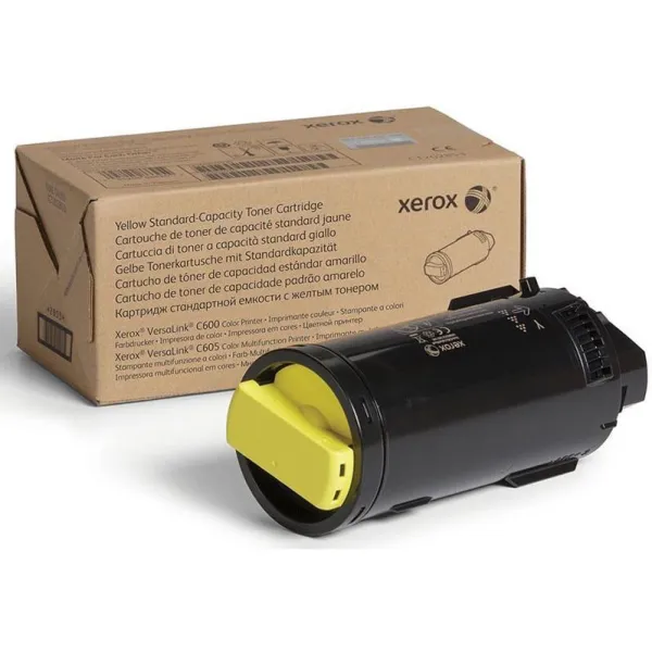 Тонер-картридж VLC600 желтый Xerox (106R03926)