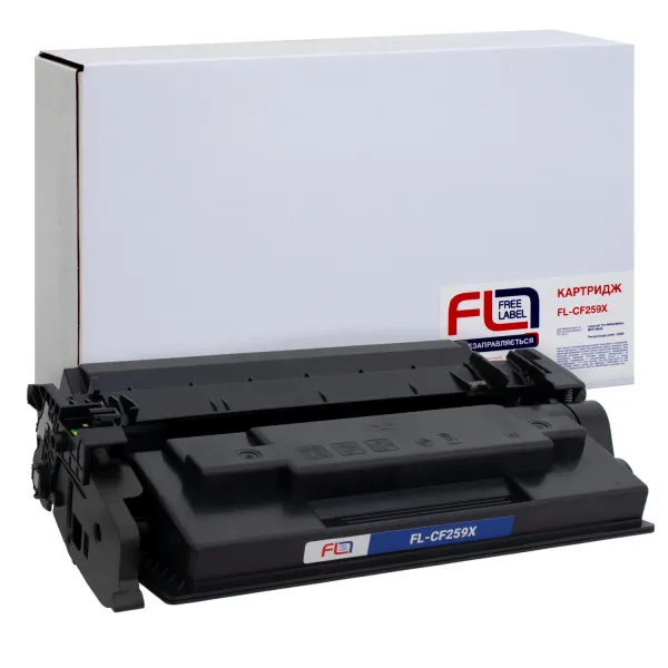 Картридж сумісний HP 59X (CF259X) Free Label (FL-CF259X)