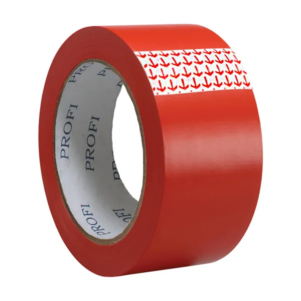 Скотч упаковочный 40мкм*48мм*100м, красный, акриловый, цена за 72шт