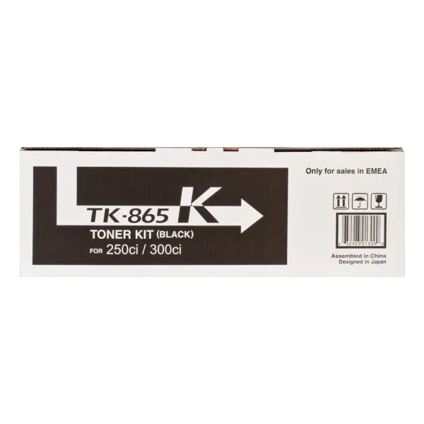 Тонер-картридж TK-865 черный Kyocera Mita (1T02JZ0EU0) - Фото 3