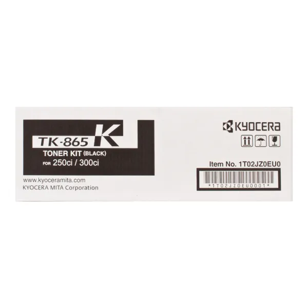 Тонер-картридж TK-865 черный Kyocera Mita (1T02JZ0EU0) - Фото 2